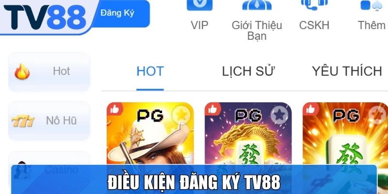 Nắm rõ một số yêu cầu đảm bảo đăng ký TV88 diễn ra thành công