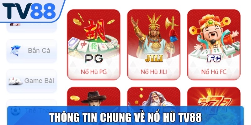 Nổ hũ TV88 cho bạn đắm chìm trong thế giới biểu tượng đầy màu sắc